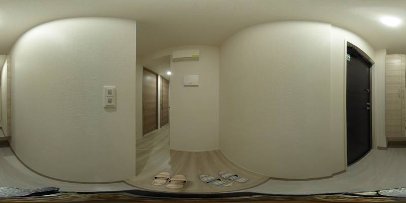 パノラマ画像玄関