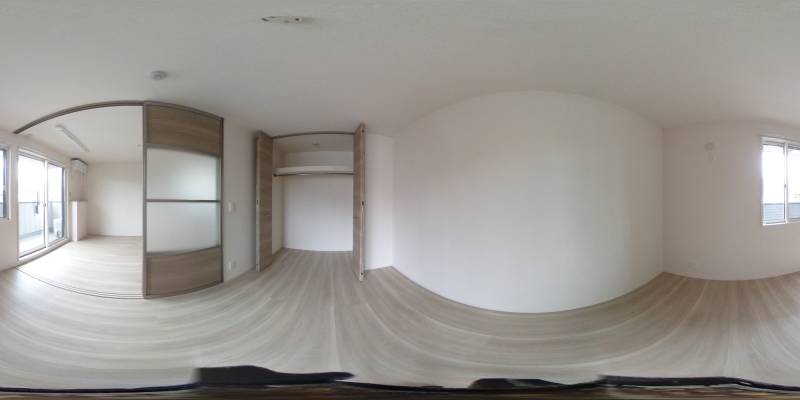 パノラマ画像洋室