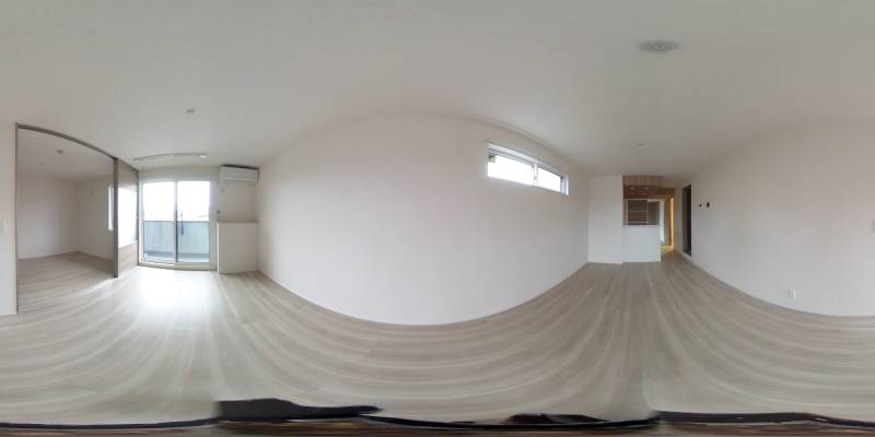 パノラマ画像リビング