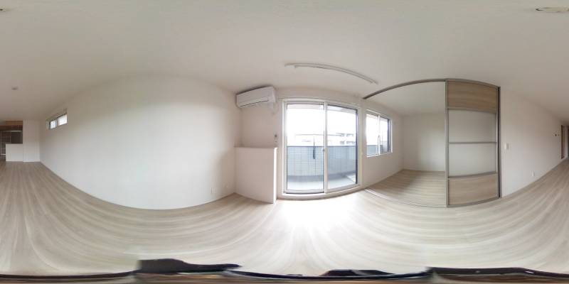 パノラマ画像リビング