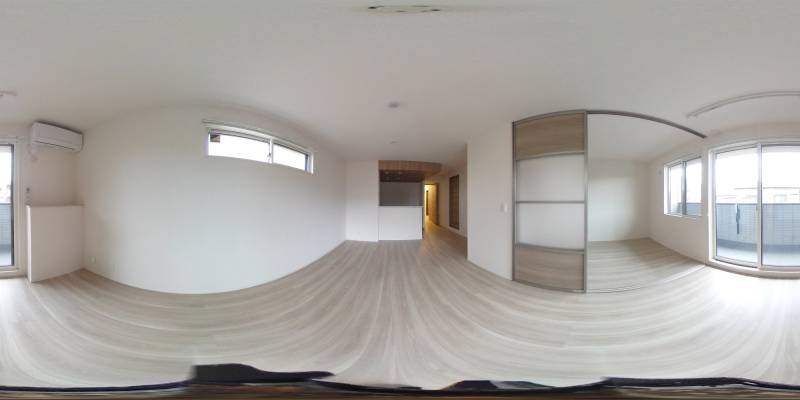 パノラマ画像リビング