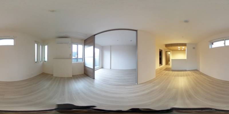 パノラマ画像リビング