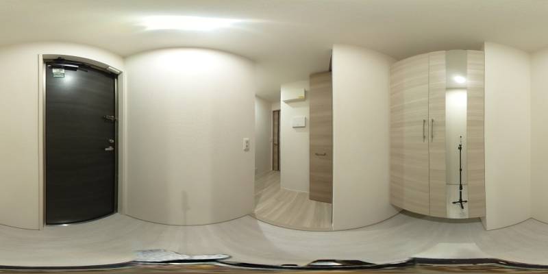 パノラマ画像玄関