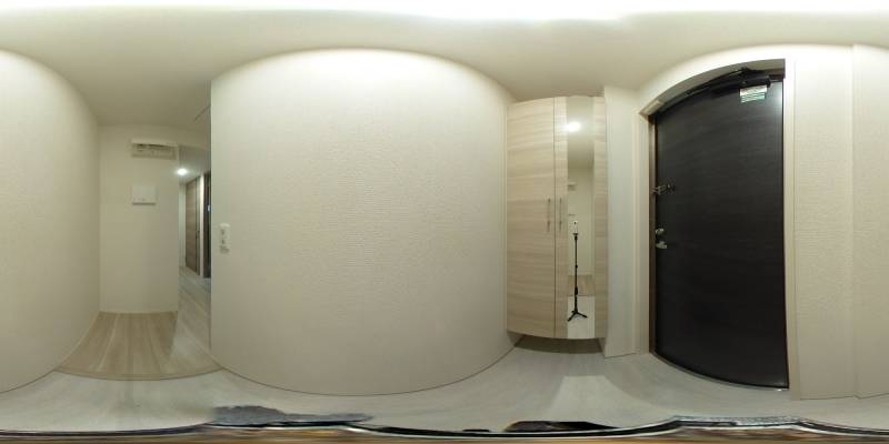 パノラマ画像玄関