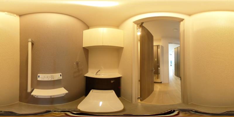 パノラマ画像トイレ