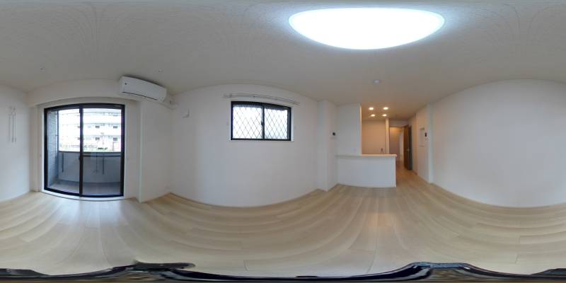 パノラマ画像リビング