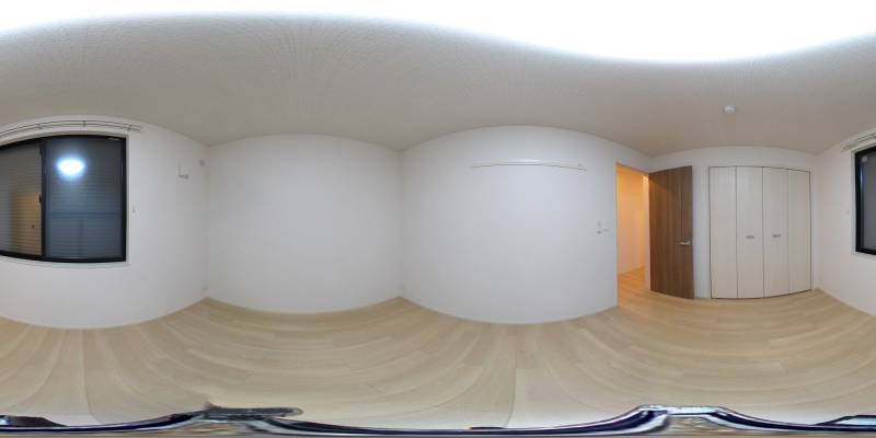 パノラマ画像洋室