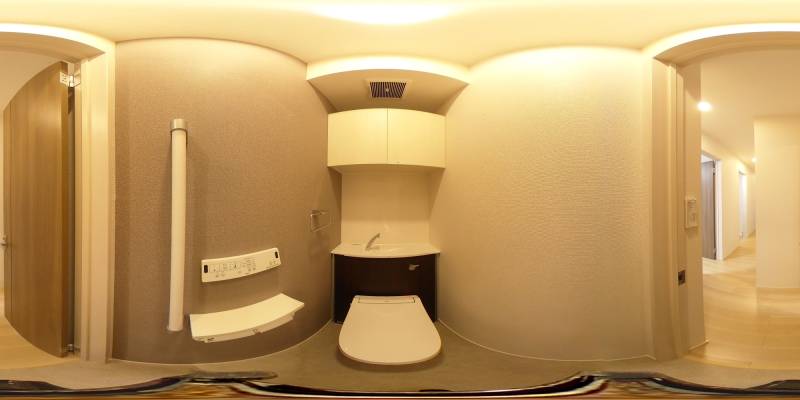 パノラマ画像トイレ