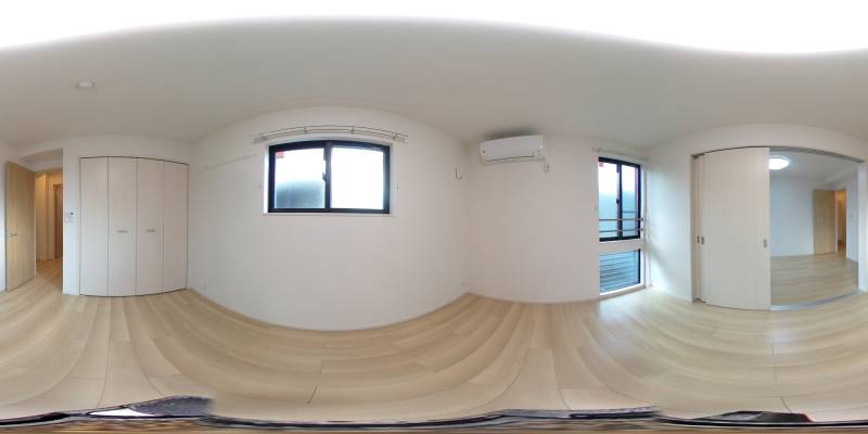 パノラマ画像洋室