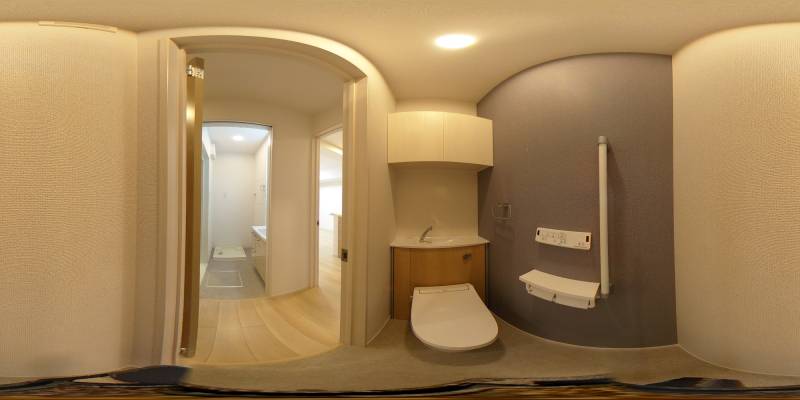 パノラマ画像トイレ