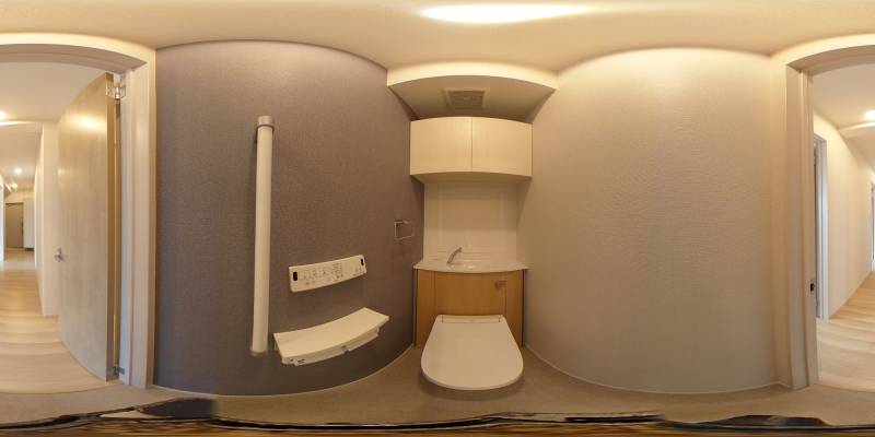 パノラマ画像トイレ
