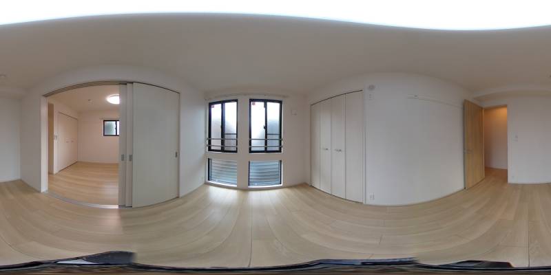 パノラマ画像洋室