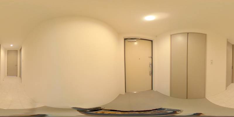 パノラマ画像玄関