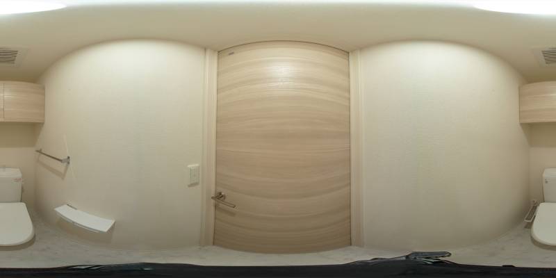 パノラマ画像トイレ