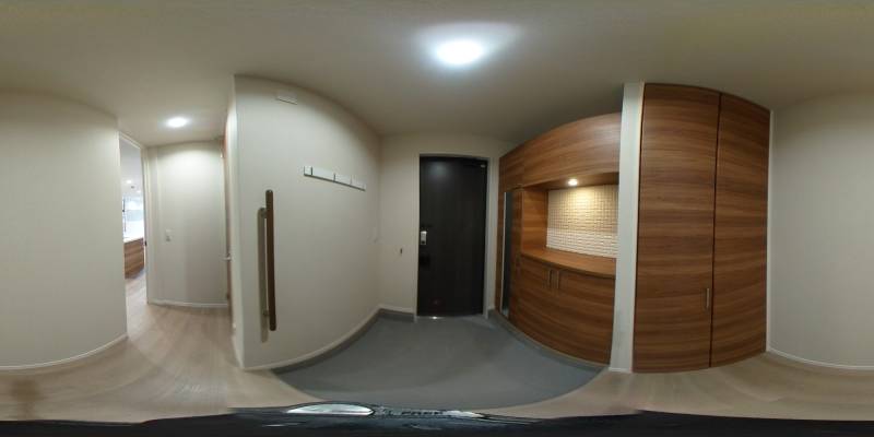 パノラマ画像玄関