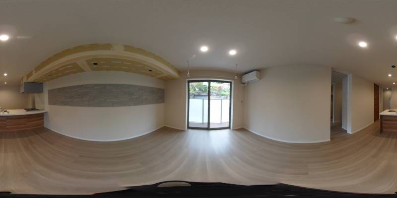 パノラマ画像リビング