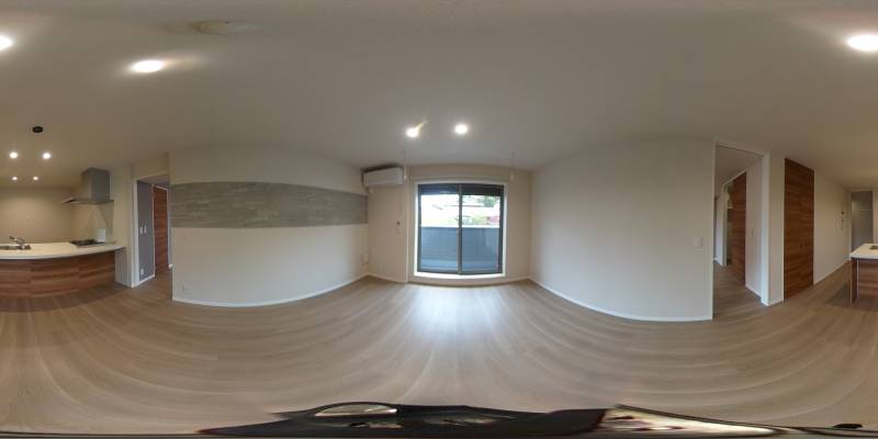 パノラマ画像リビング