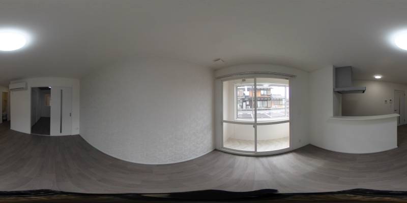 パノラマ画像洋室