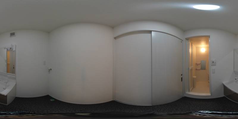 パノラマ画像洗面所