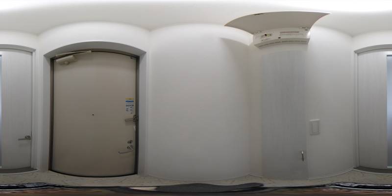 パノラマ画像玄関