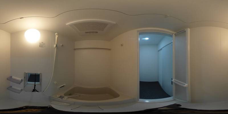 パノラマ画像バスルーム