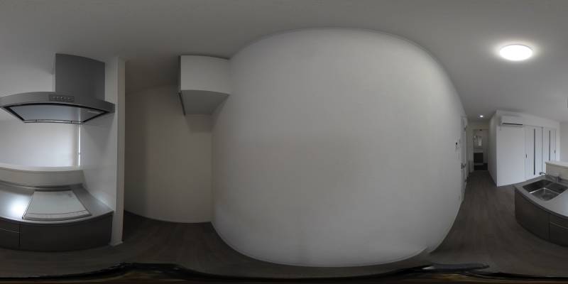 パノラマ画像キッチン