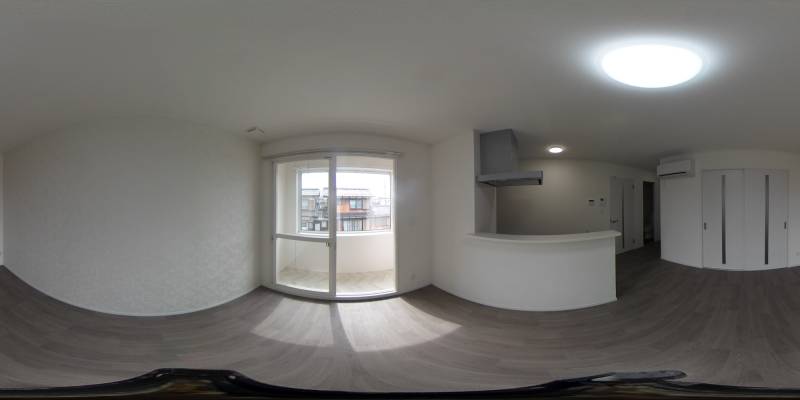 パノラマ画像洋室