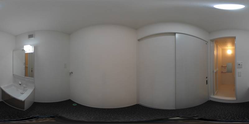 パノラマ画像洗面所