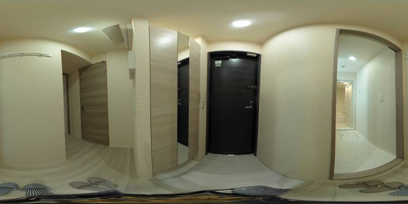 パノラマ画像玄関