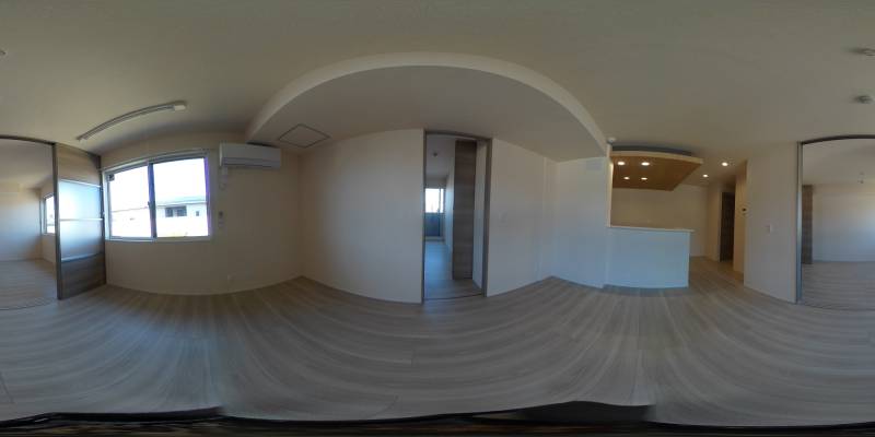 パノラマ画像リビング