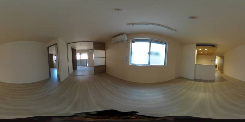 パノラマ画像リビング