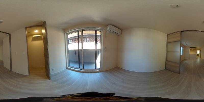 パノラマ画像洋室