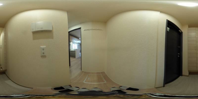 パノラマ画像玄関