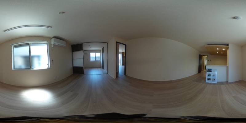 パノラマ画像リビング