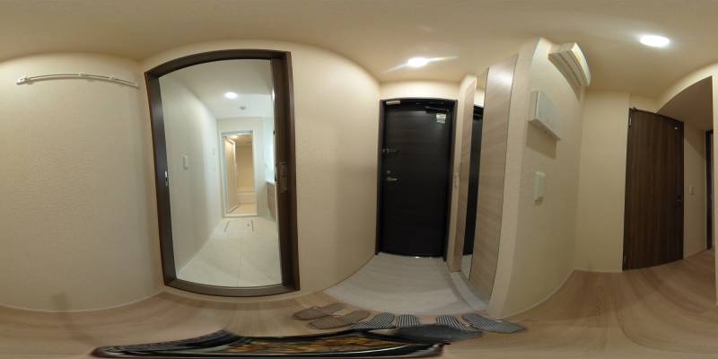 パノラマ画像玄関