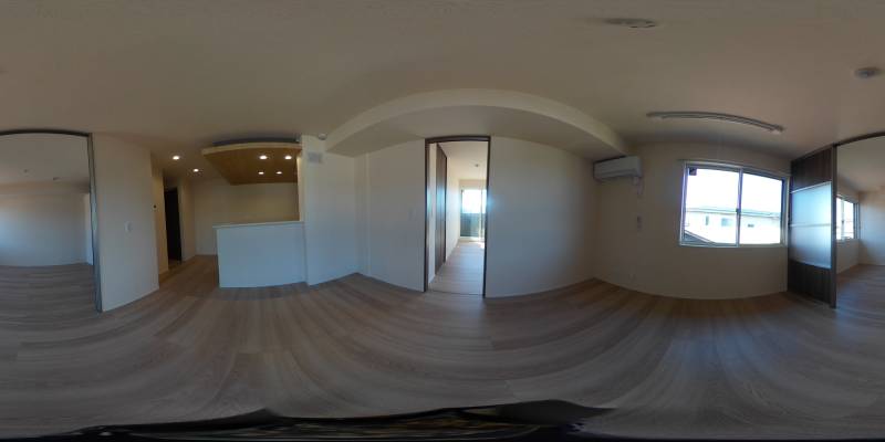 パノラマ画像リビング