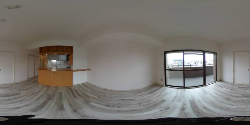 パノラマ画像リビング