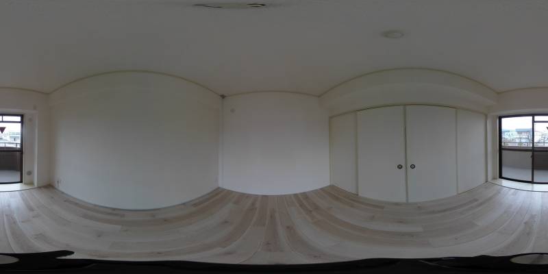 パノラマ画像洋室