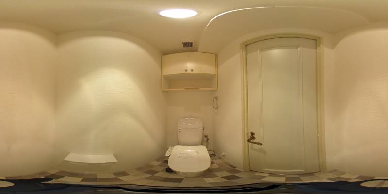 パノラマ画像トイレ