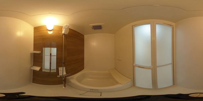 パノラマ画像バスルーム