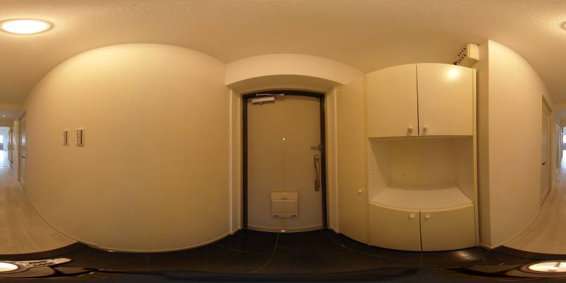 パノラマ画像玄関