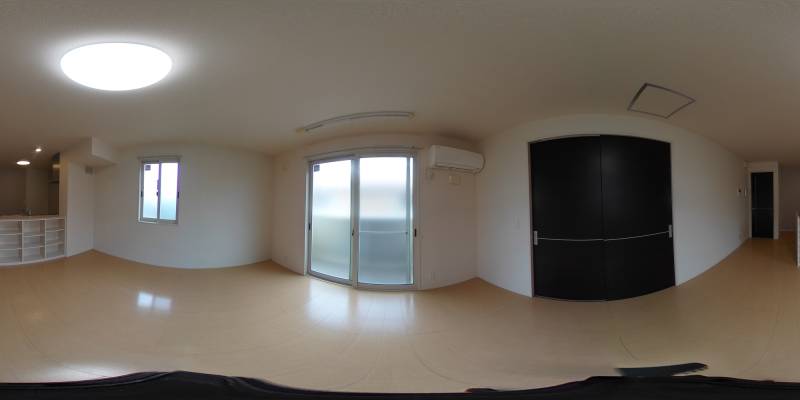 パノラマ画像リビング