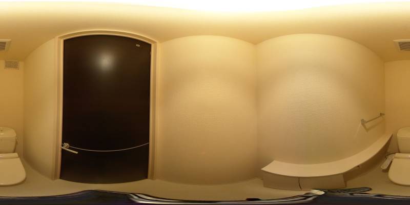 パノラマ画像トイレ