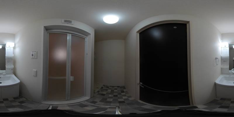 パノラマ画像洗面所