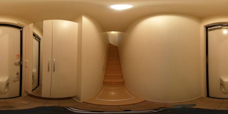 パノラマ画像玄関