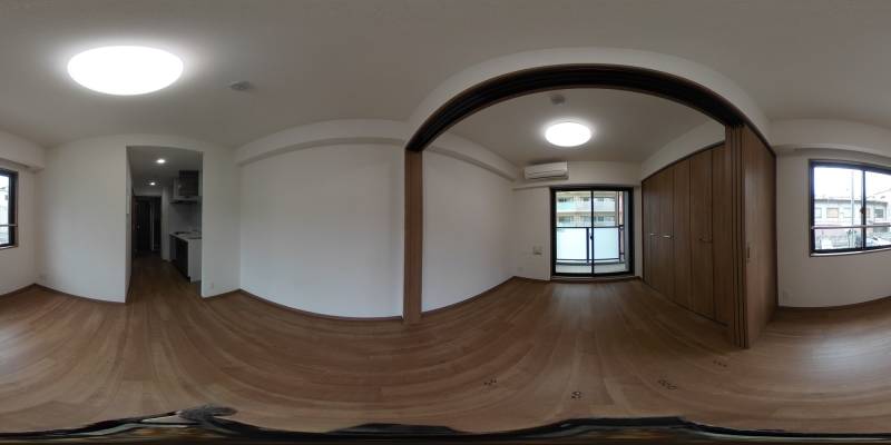 パノラマ画像リビング