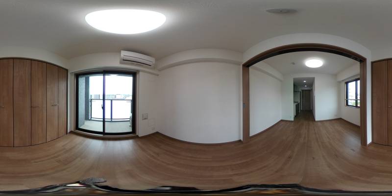 パノラマ画像洋室