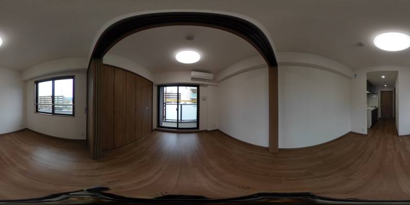 パノラマ画像洋室