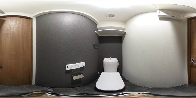 パノラマ画像トイレ