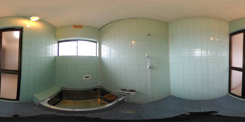 パノラマ画像バスルーム